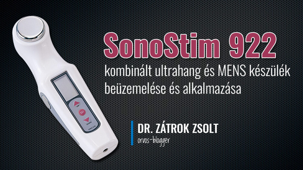 sonostim 922 ultrahang-MENS-keszulek