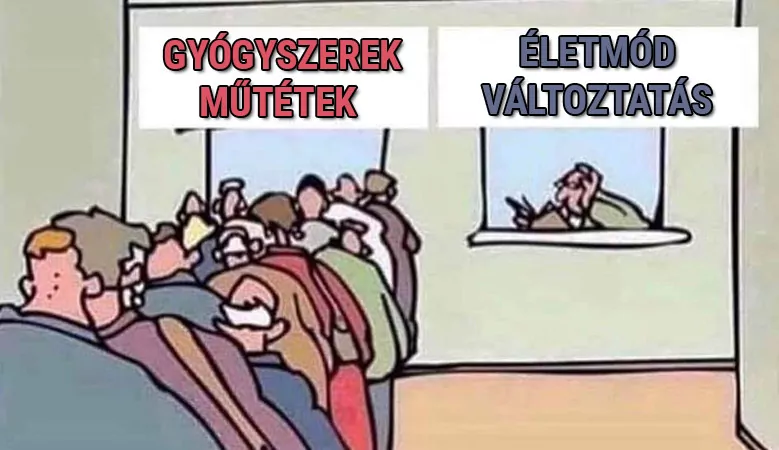 gyógyszer vagy életmódváltás. miért nem gyógyulsz